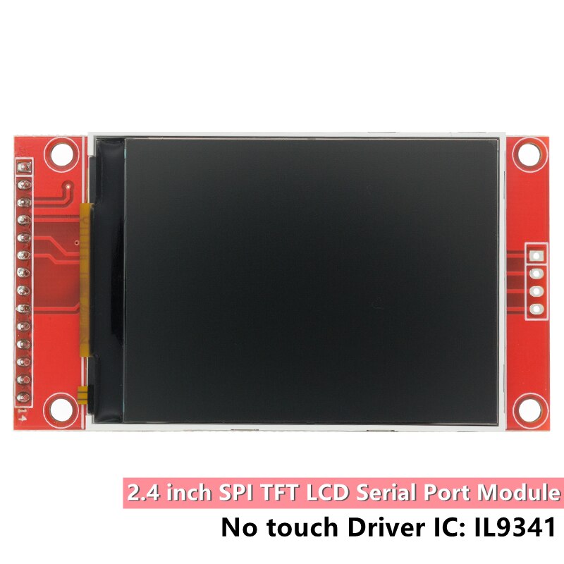 2.4 &2.4 ġ 240x320 SPI TFT LCD  Ʈ  5V/3.3V PCB  ũ SD ī ST7789V LCD ÷ arduino  LED